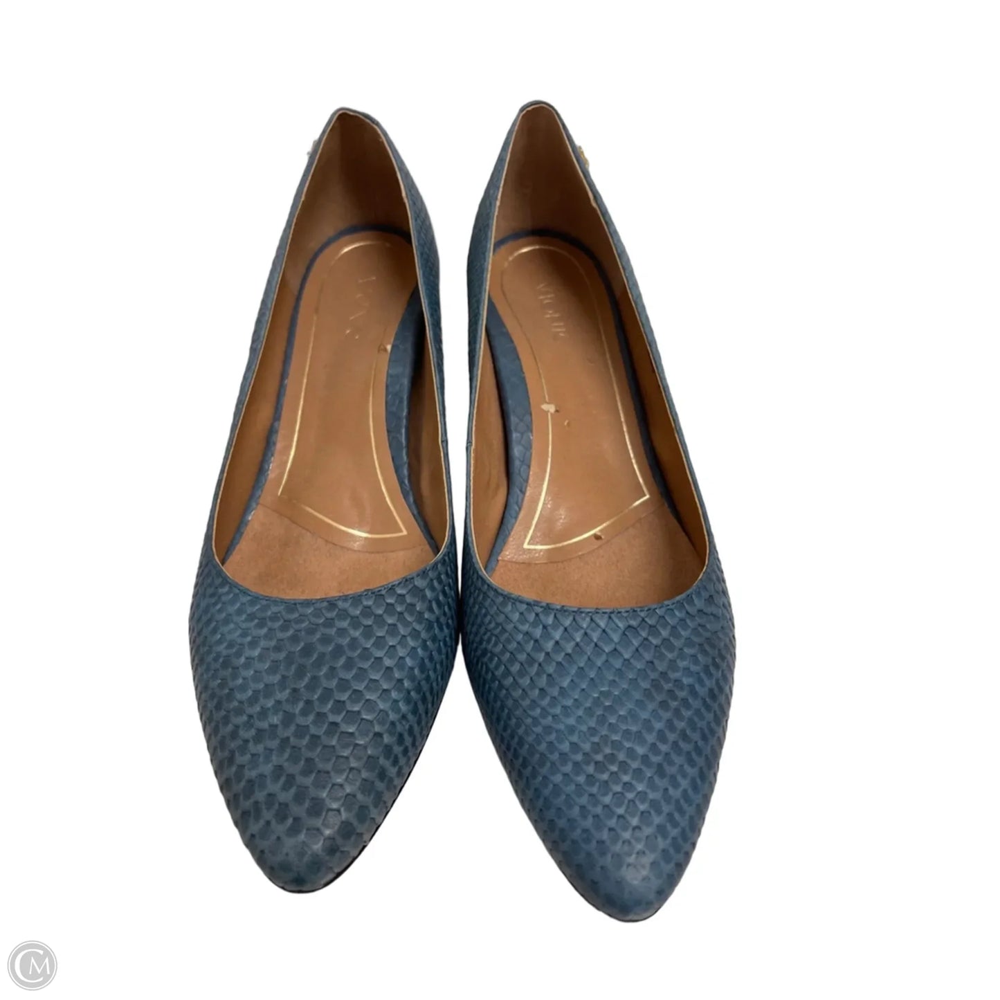Shoes Heels Block By Vionic In Blue, Size: 9