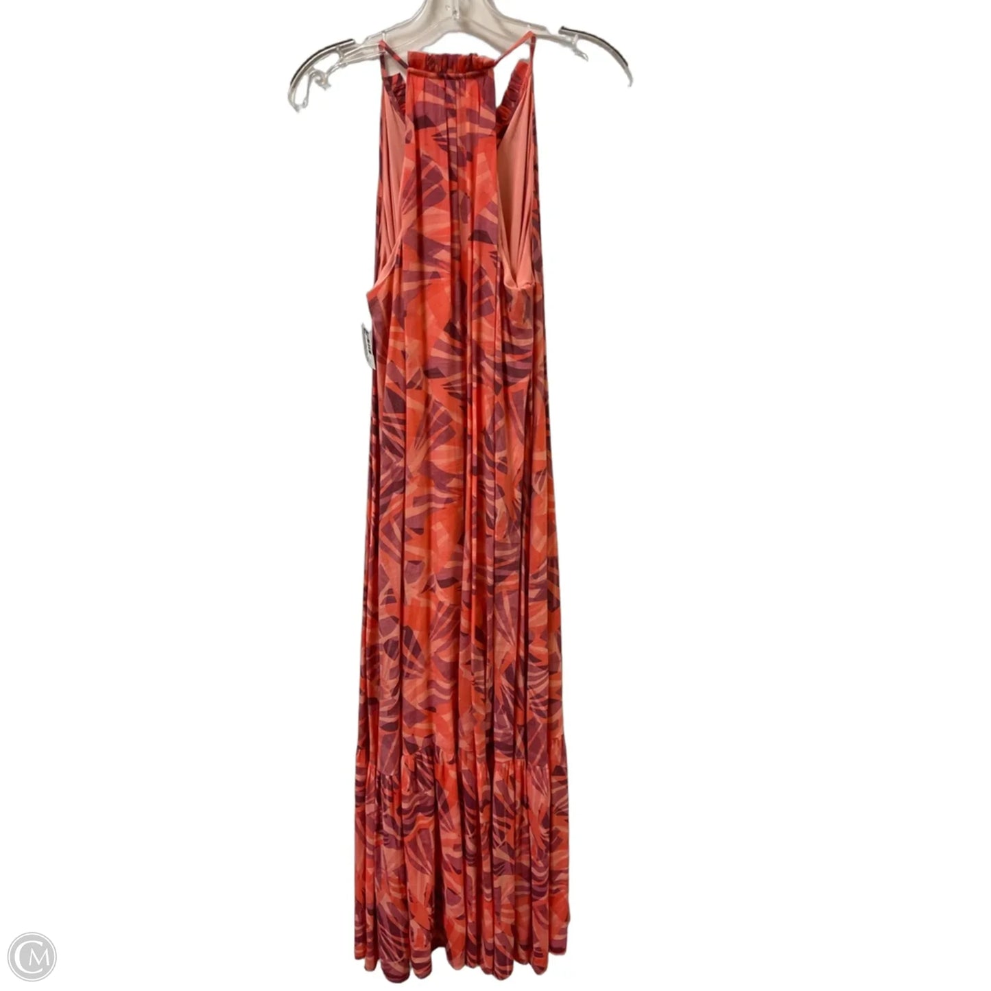Dress Casual Maxi By Nine West In Orange, Size: M