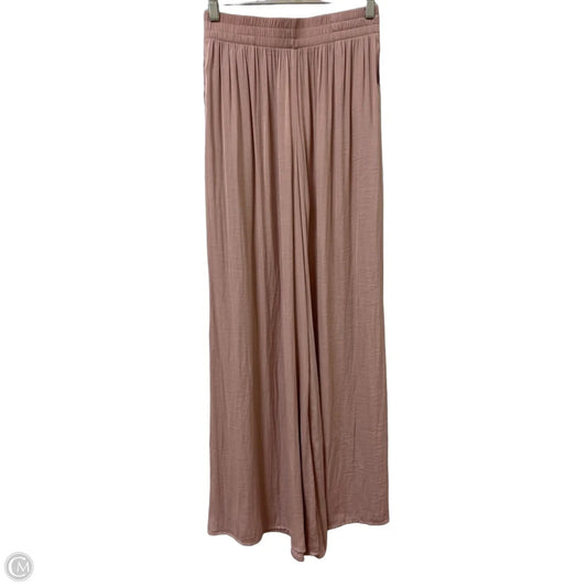 Pants Wide Leg By Zara In Pink, Size: 2