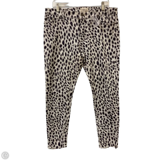Jeans Skinny By Denim & Supply By Ralph Lauren In Animal Print, Size: 14