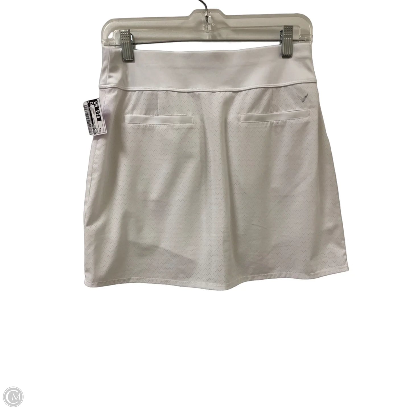 Athletic Skort By Callaway In White, Size: 4