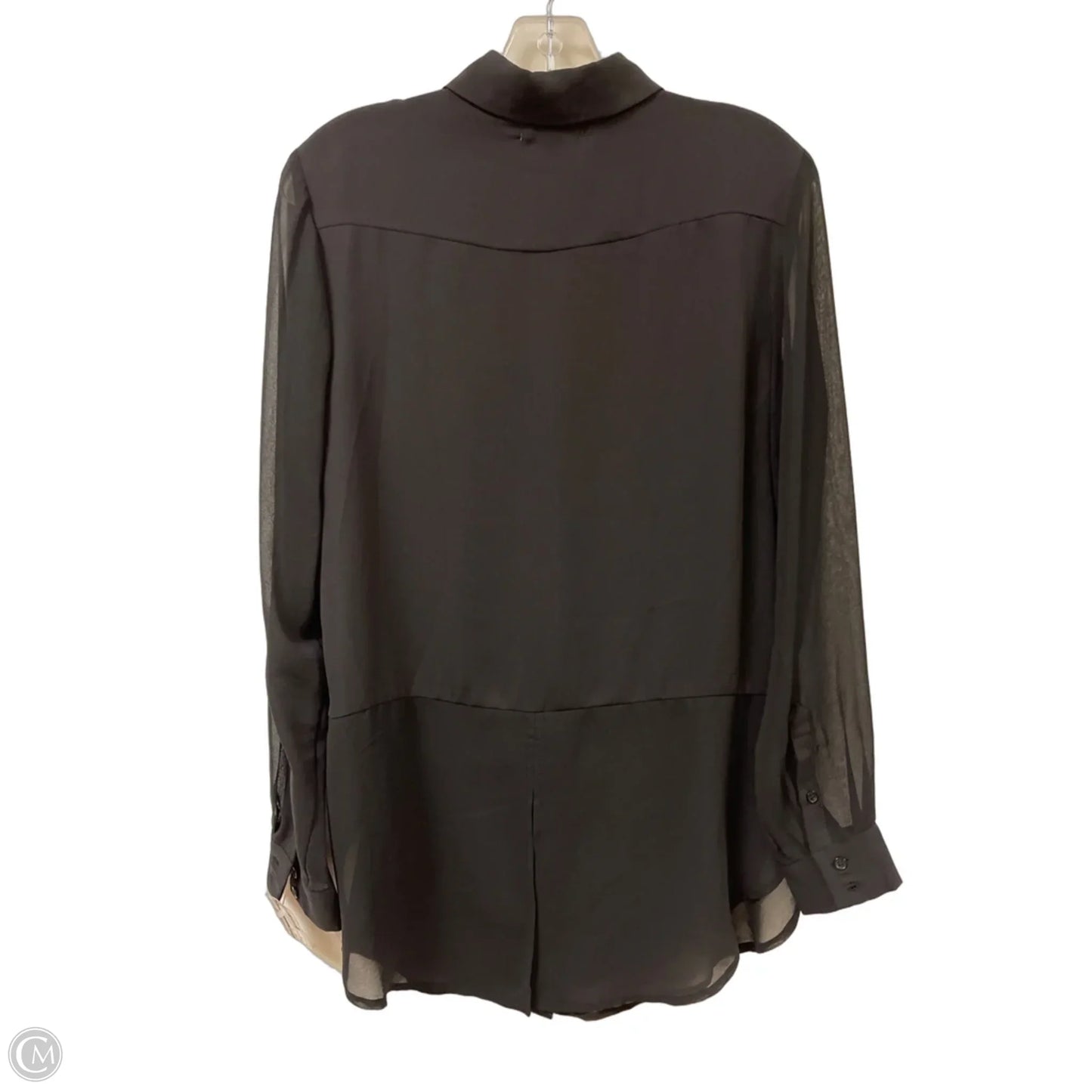 Tunic Long Sleeve By Pleione In Black, Size: S