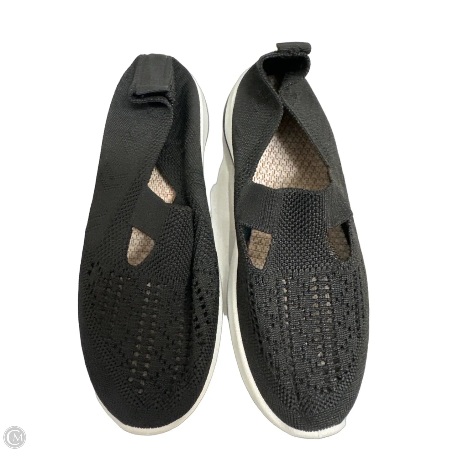 Shoes Flats By Clothes Mentor In Black, Size: 8.5