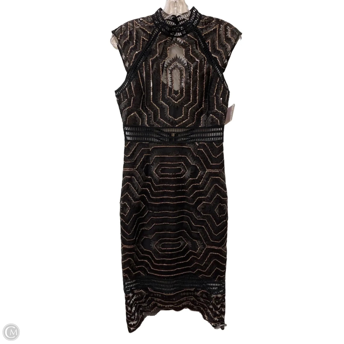 Dress Casual Midi By Cma In Black, Size: S