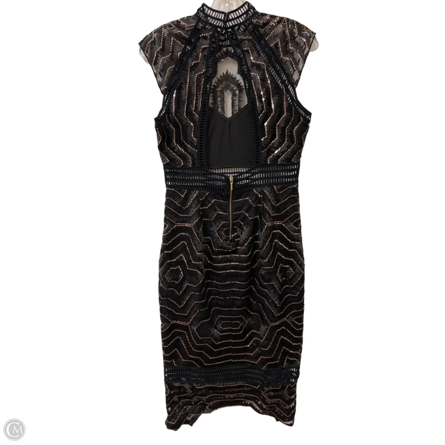 Dress Casual Midi By Cma In Black, Size: S