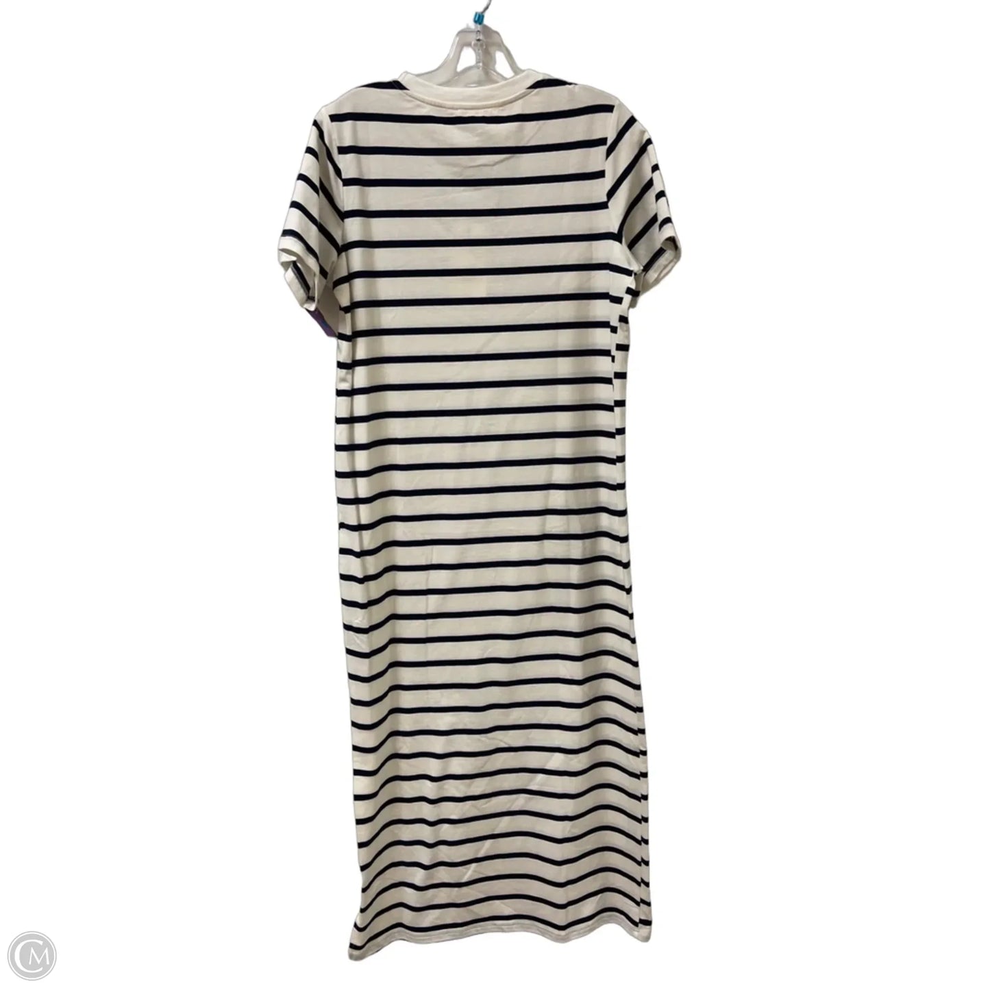 Dress Casual Maxi By Vine & Love In Striped Pattern, Size: S