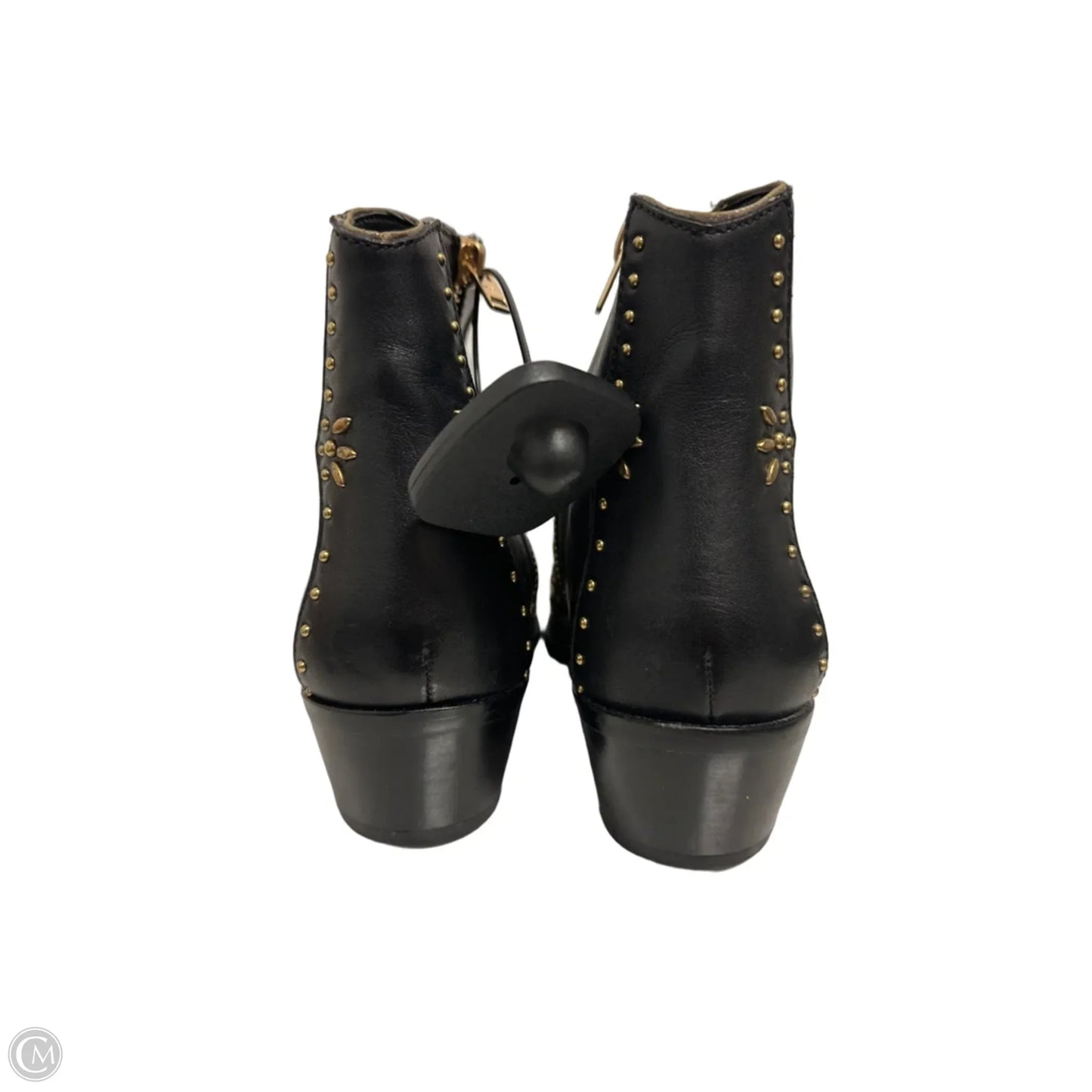 Boots Designer By Coach In Black, Size: 8