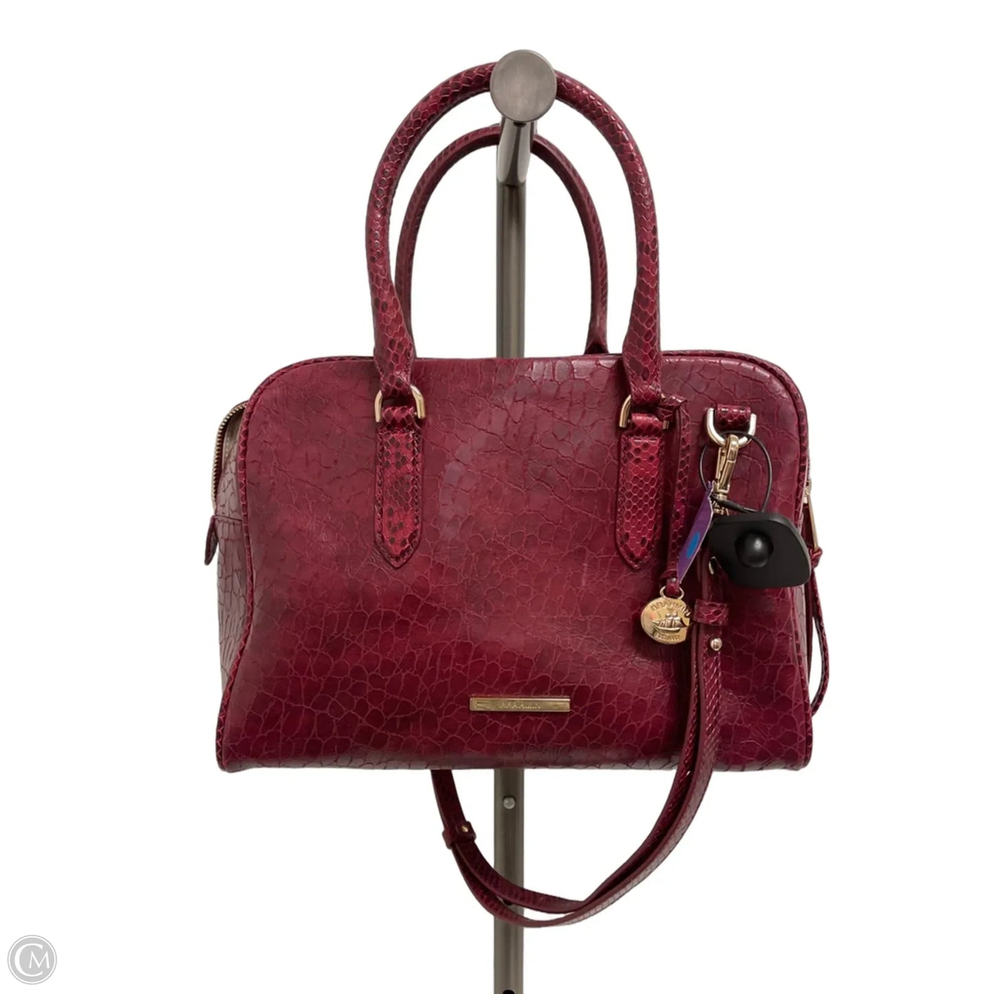 Handbag Designer By Brahmin, Size: Medium