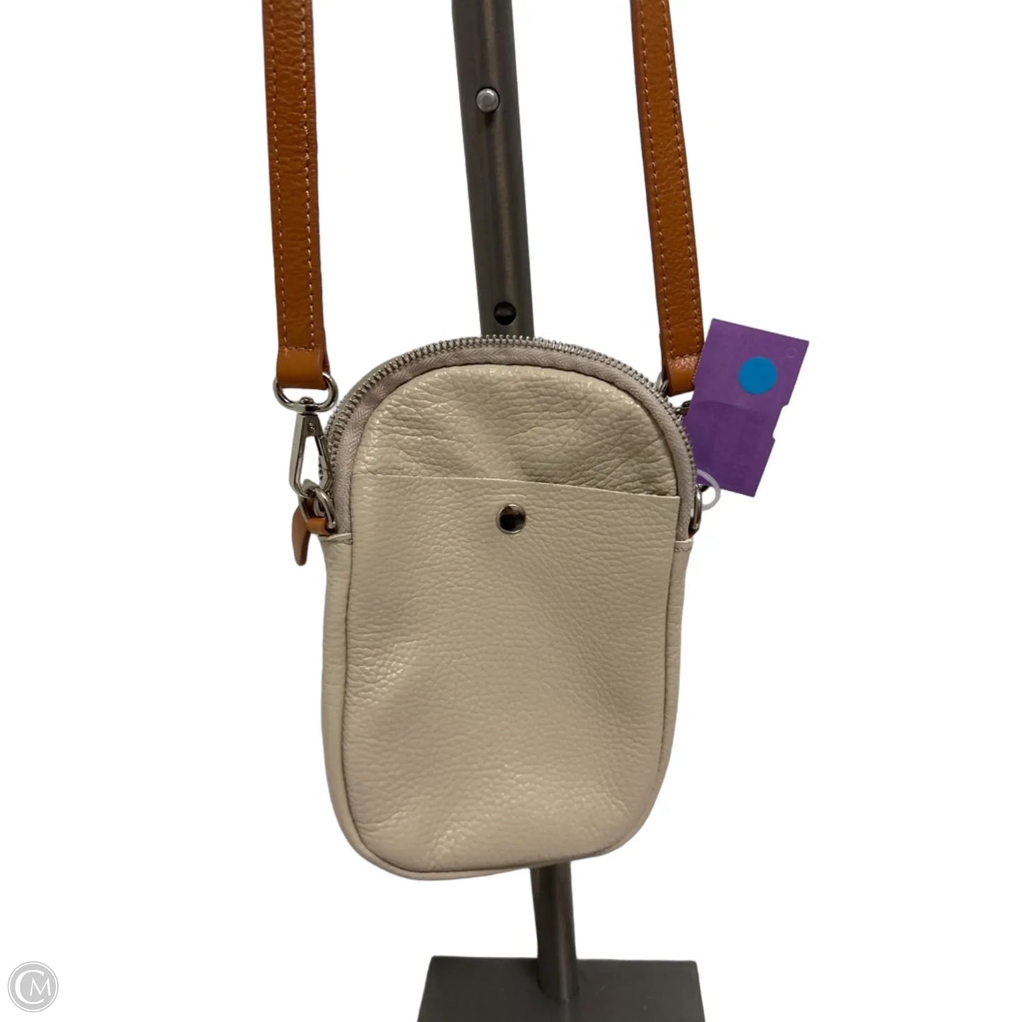 Crossbody Leather By Clothes Mentor, Size: Small