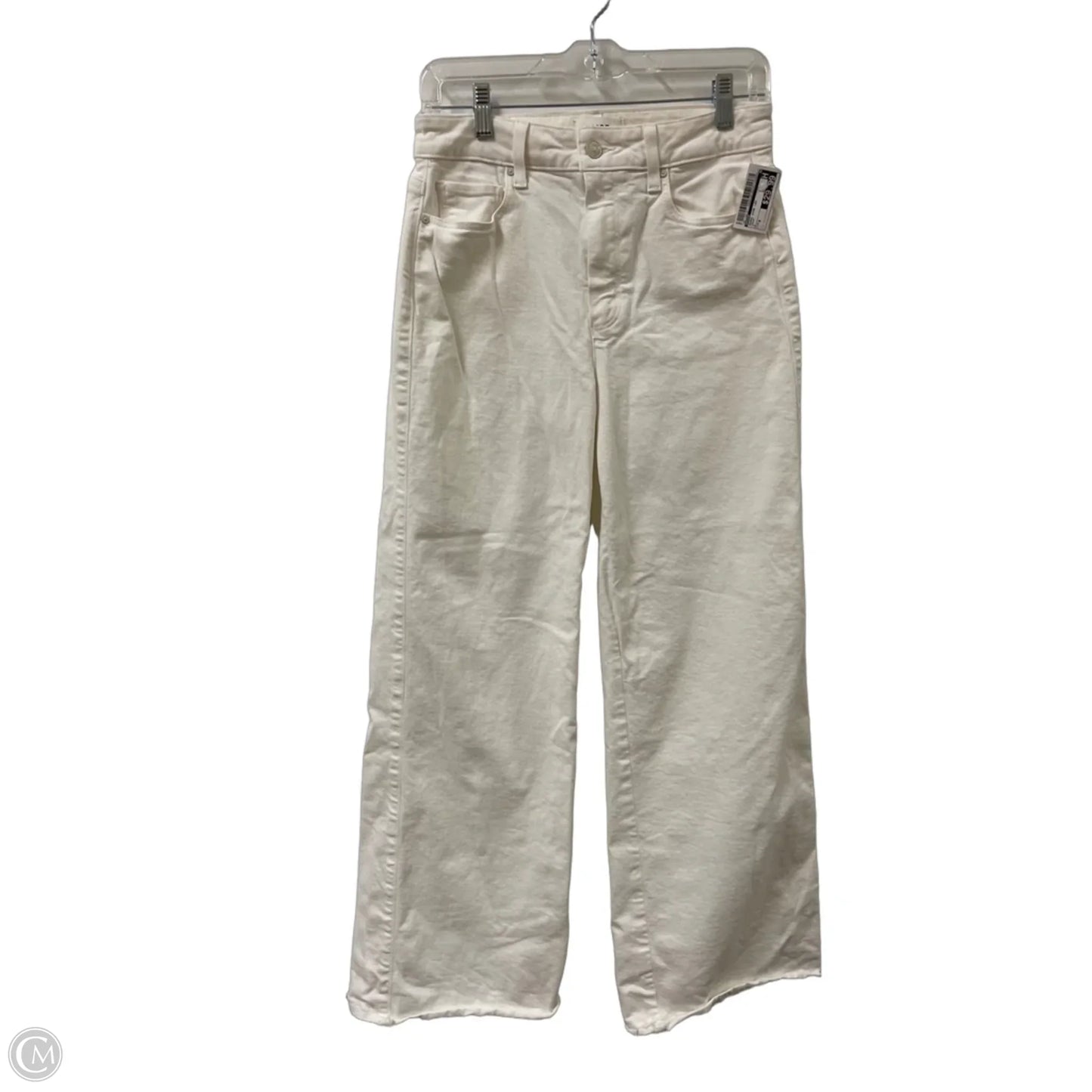 Jeans Wide Leg By Paige In Cream, Size: 6