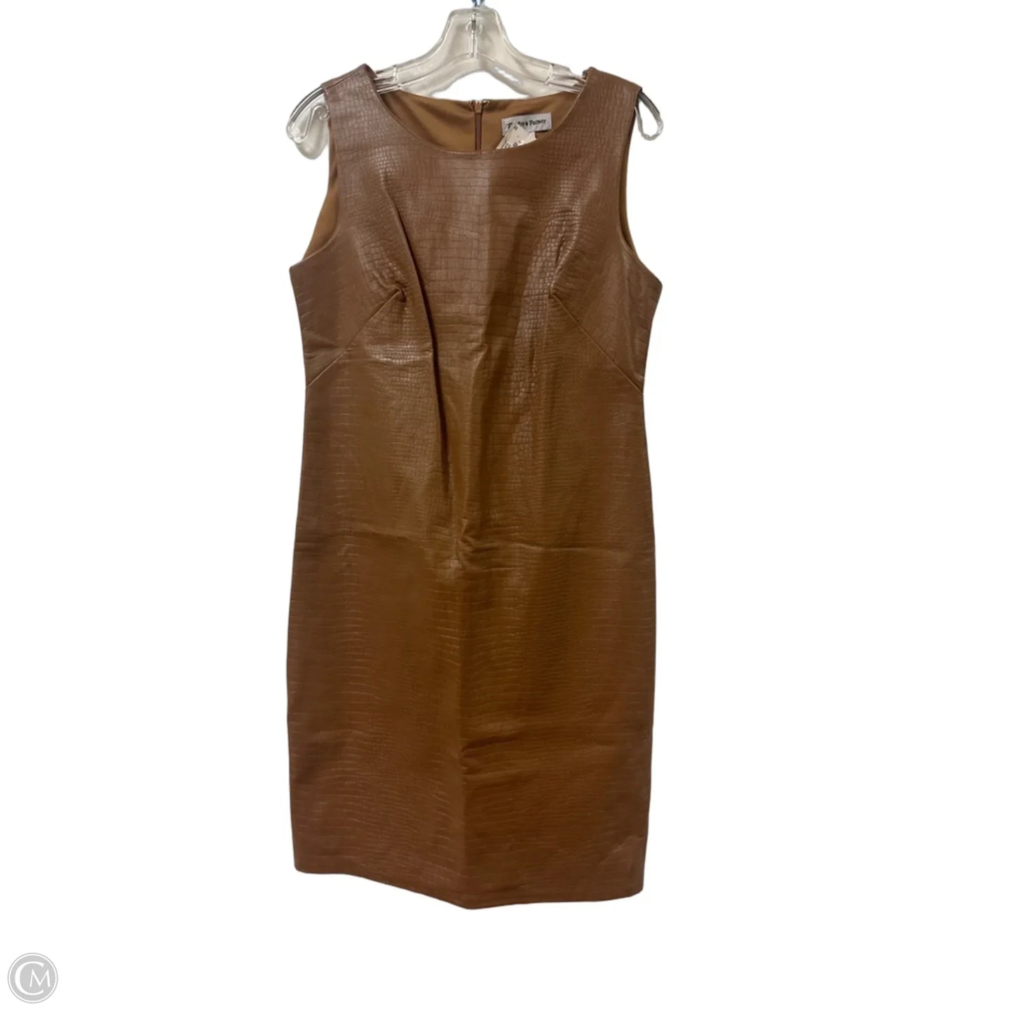 Dress Casual Midi By Shelby And Palmer In Tan, Size: M