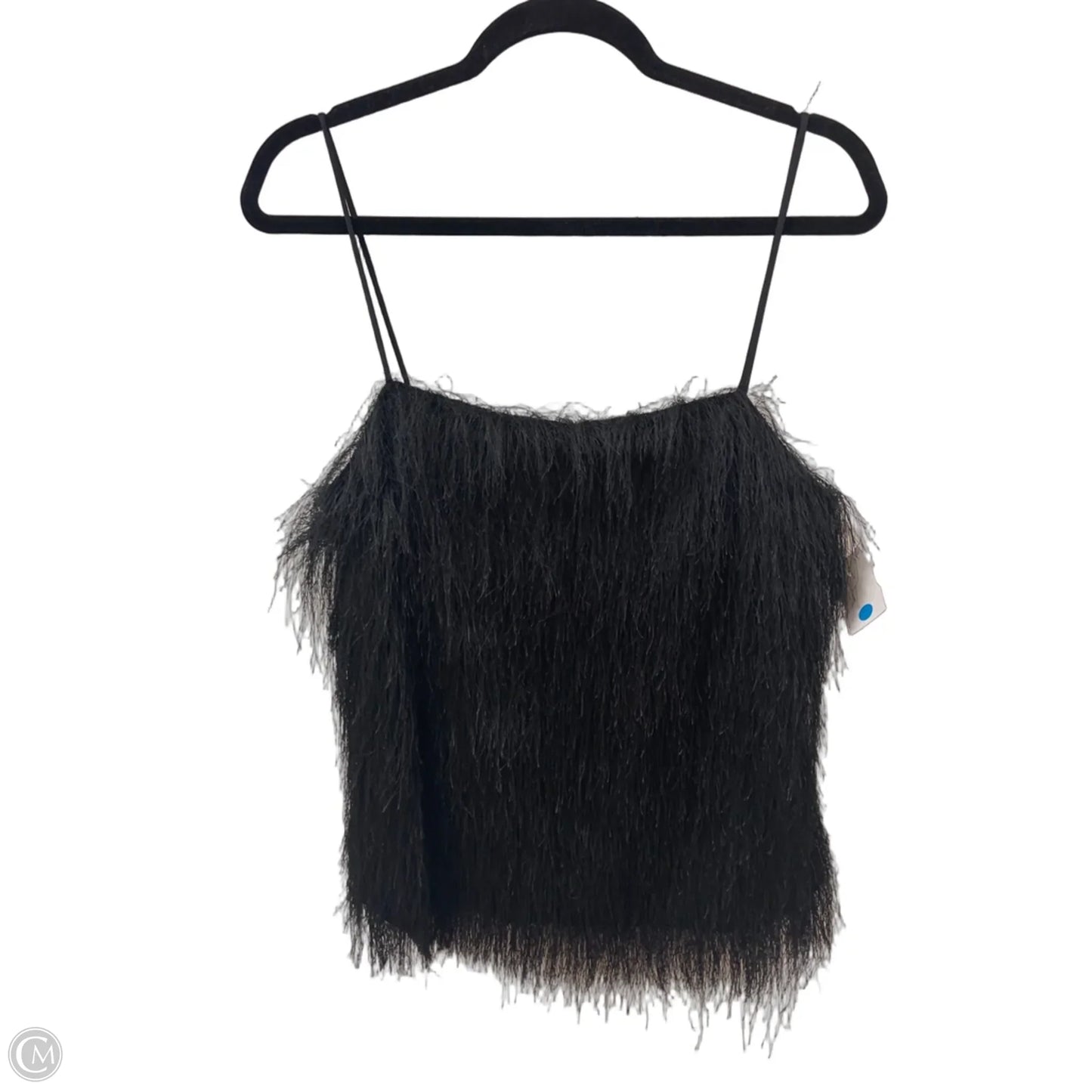 Top Sleeveless By H&m In Black, Size: S