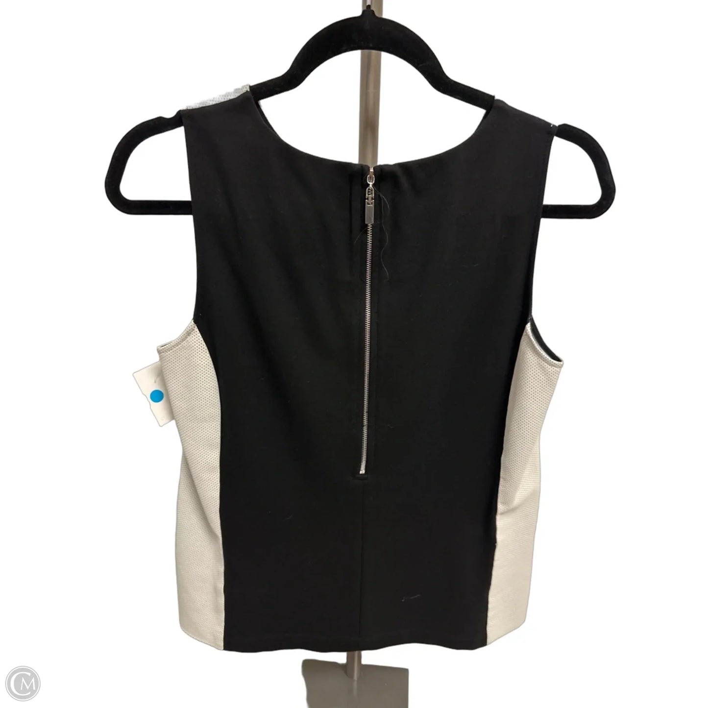 Top Sleeveless By Etcetra In White, Size: S