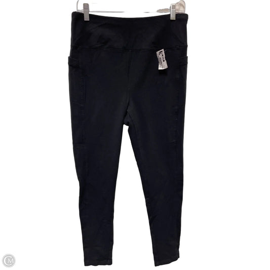Athletic Pants By Talbots In Black, Size: L