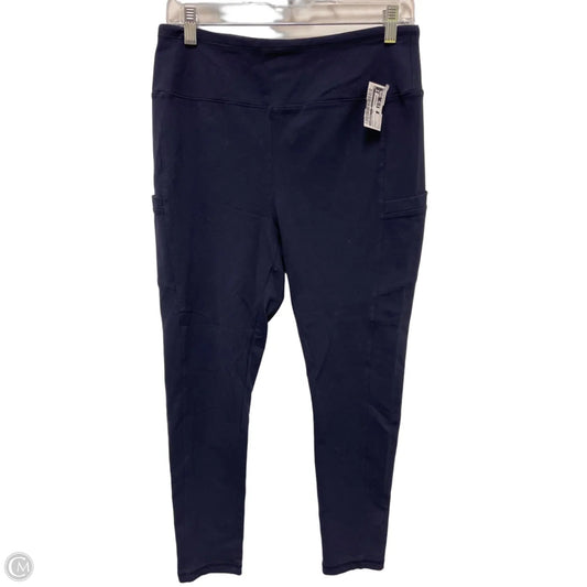 Athletic Pants By Talbots In Navy, Size: L