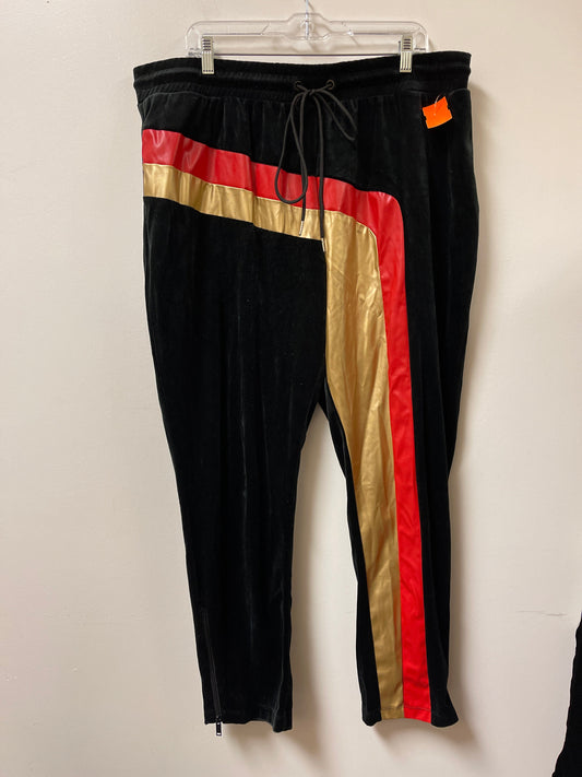 Pants Lounge By Ashley Stewart In Black, Size: 22