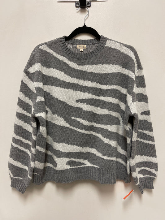 Sweater By Pol In Grey, Size: M