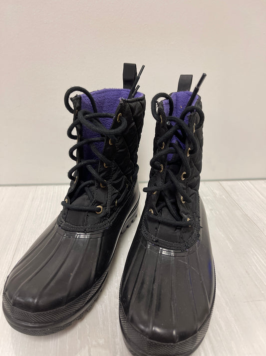 Boots Rain By Sperry In Black, Size: 7