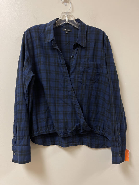 Blouse Long Sleeve By Madewell  Size: L