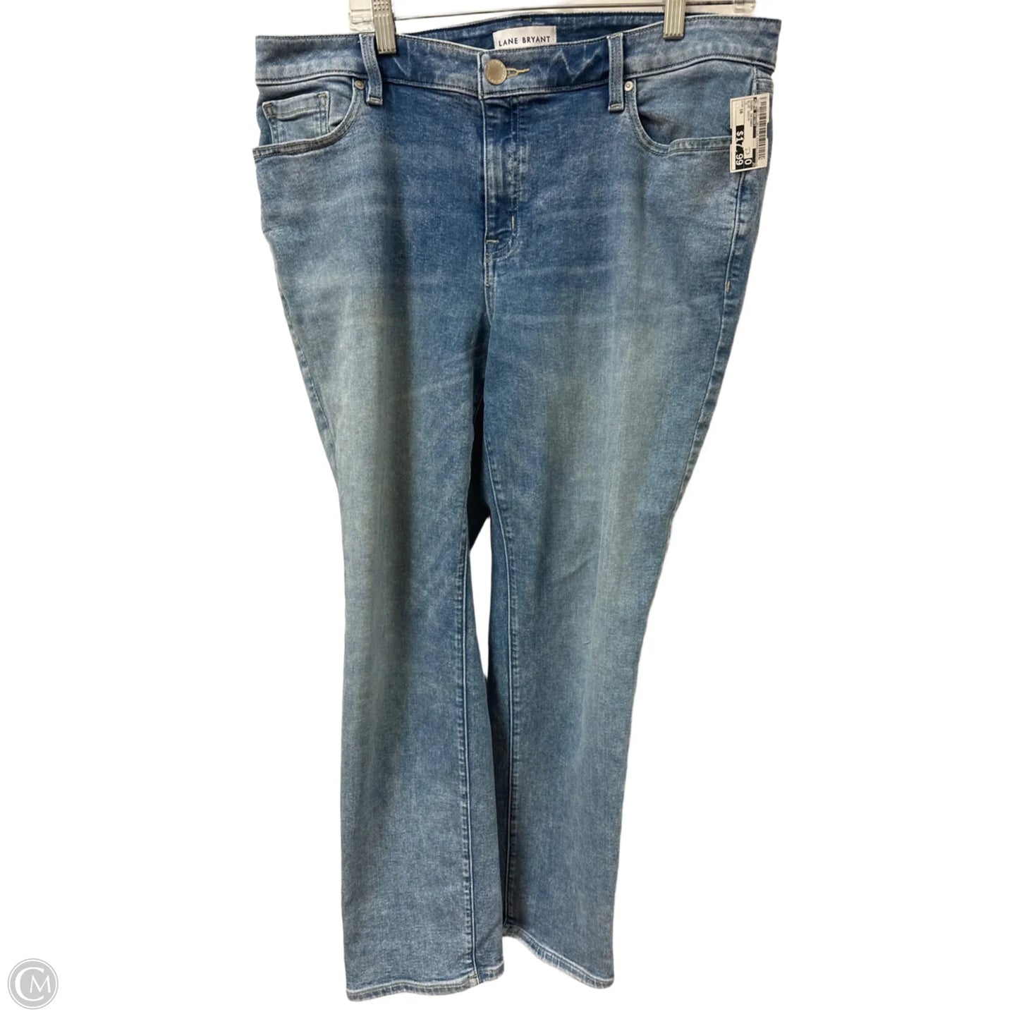 Jeans Skinny By Lane Bryant In Blue Denim, Size: 16