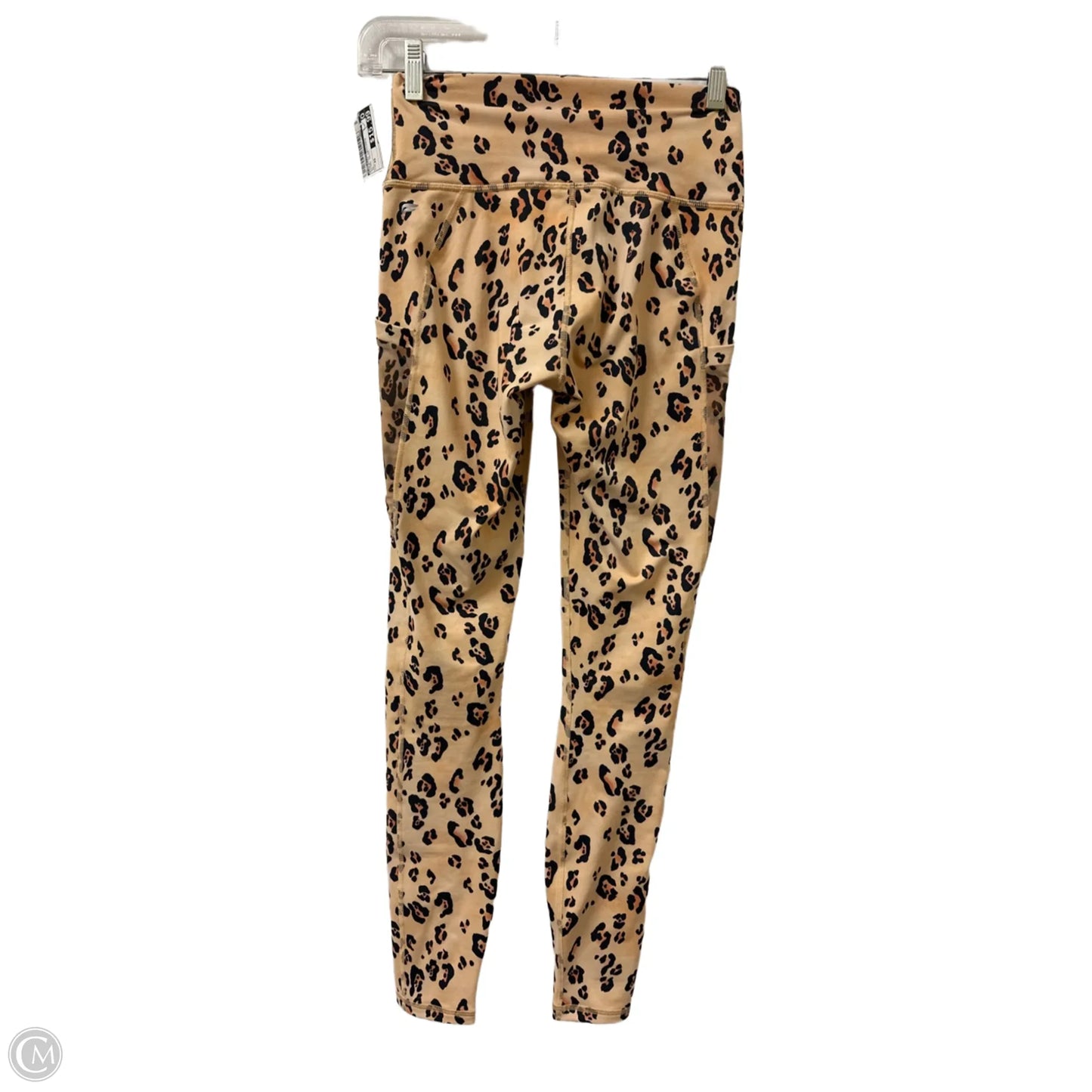 Athletic Leggings By Fabletics In Animal Print, Size: Xs
