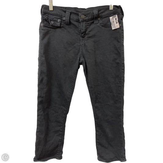 Jeans Skinny By True Religion In Black, Size: 10