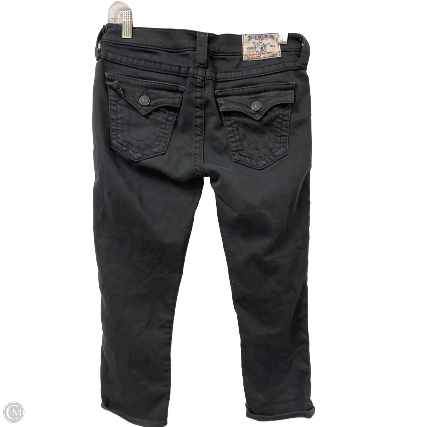 Jeans Skinny By True Religion In Black, Size: 10