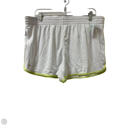 Athletic Shorts By Zelos In White, Size: Xl