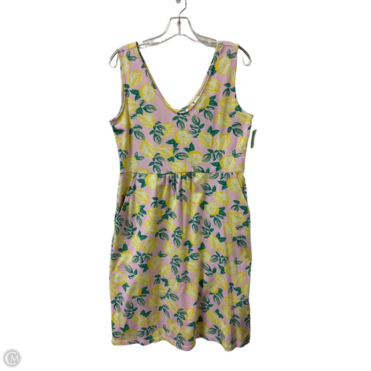 Dress Casual Short By C And C In Yellow, Size: L