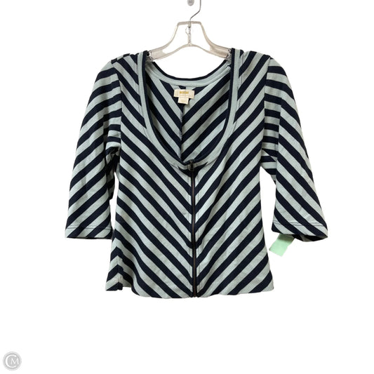 Top Long Sleeve By Maeve In Blue, Size: S
