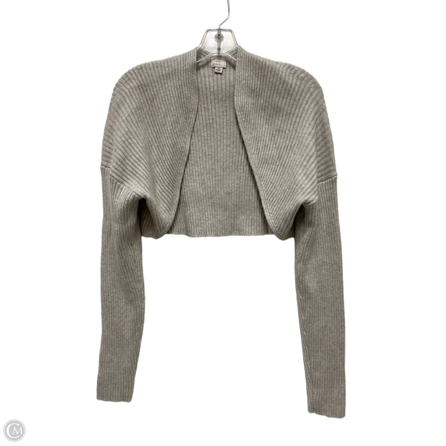 Sweater Cardigan By A New Day In Grey, Size: Xl