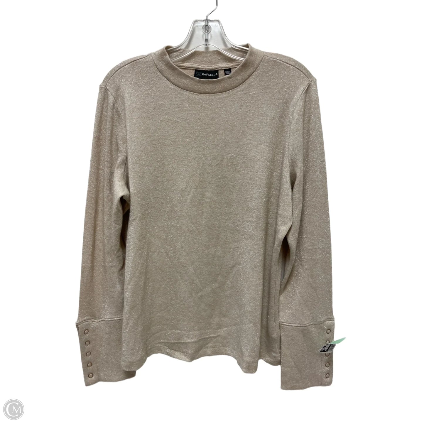 Sweater By Rafaella In Gold, Size: L