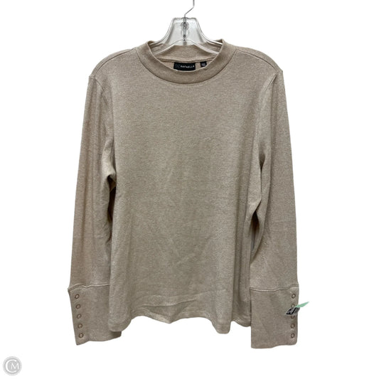 Sweater By Rafaella In Gold, Size: L