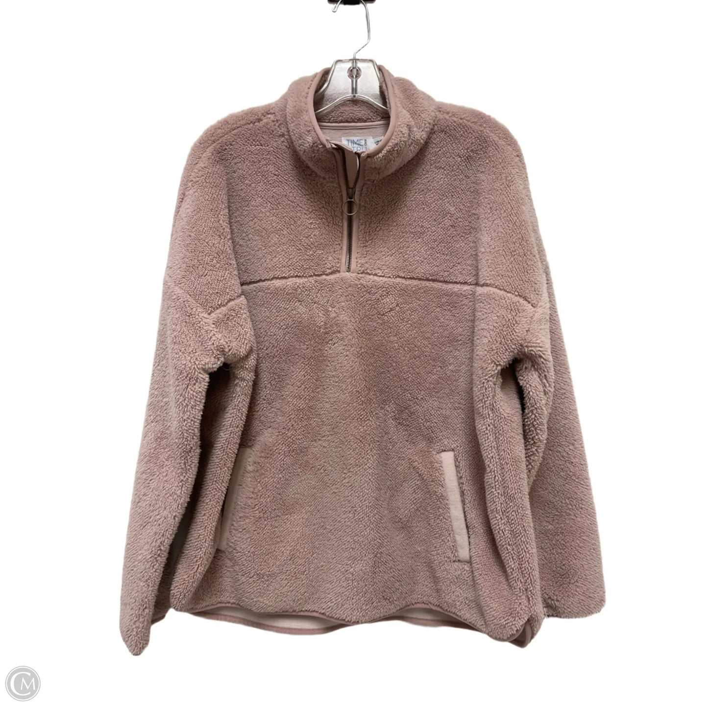 Sweater By Time And Tru In Pink, Size: L