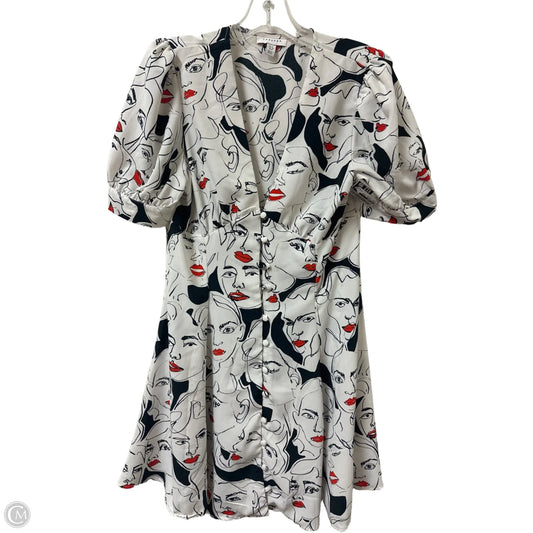 Dress Casual Short By Top Shop In Black & White, Size: M