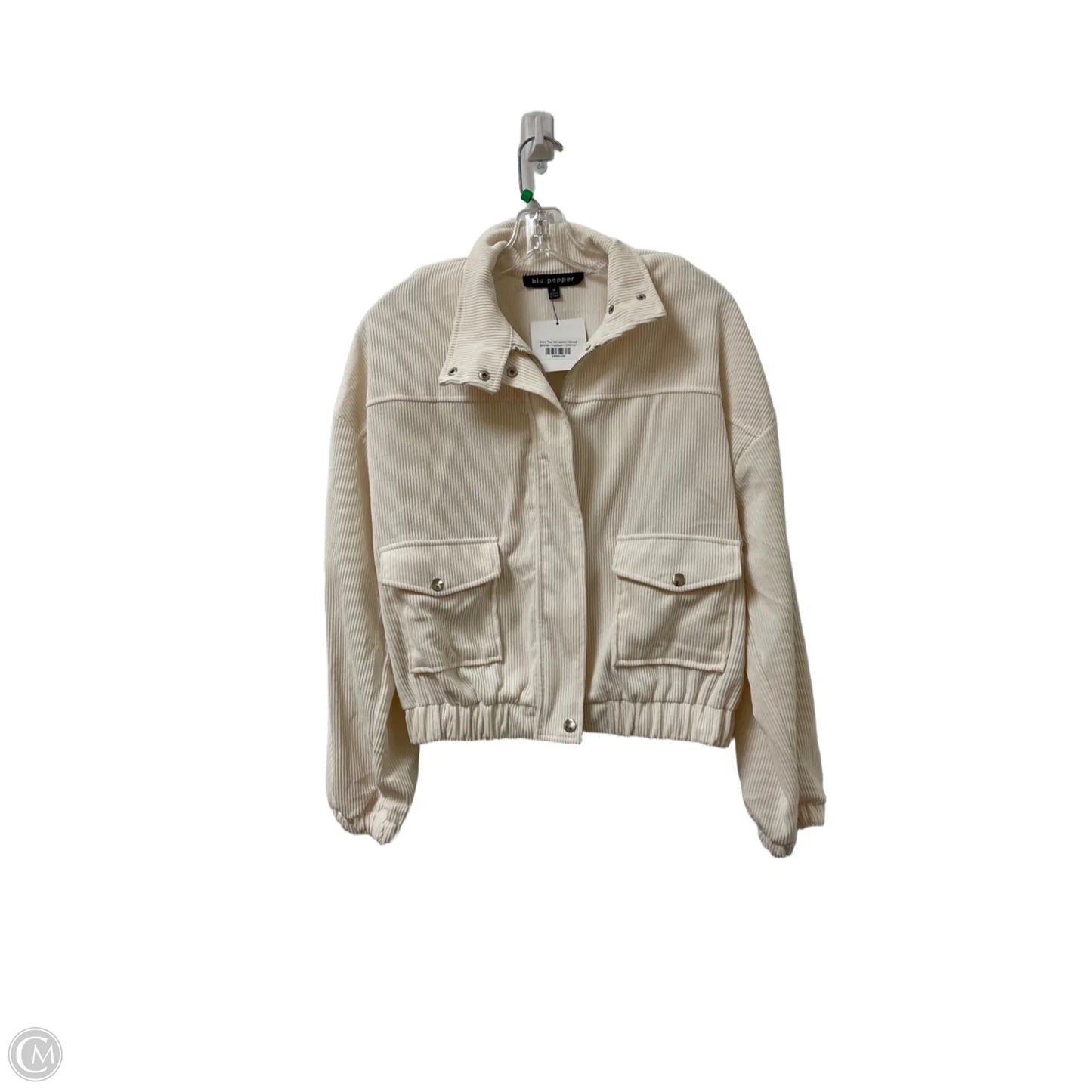 Jacket Other By Blu Pepper In Cream, Size: M