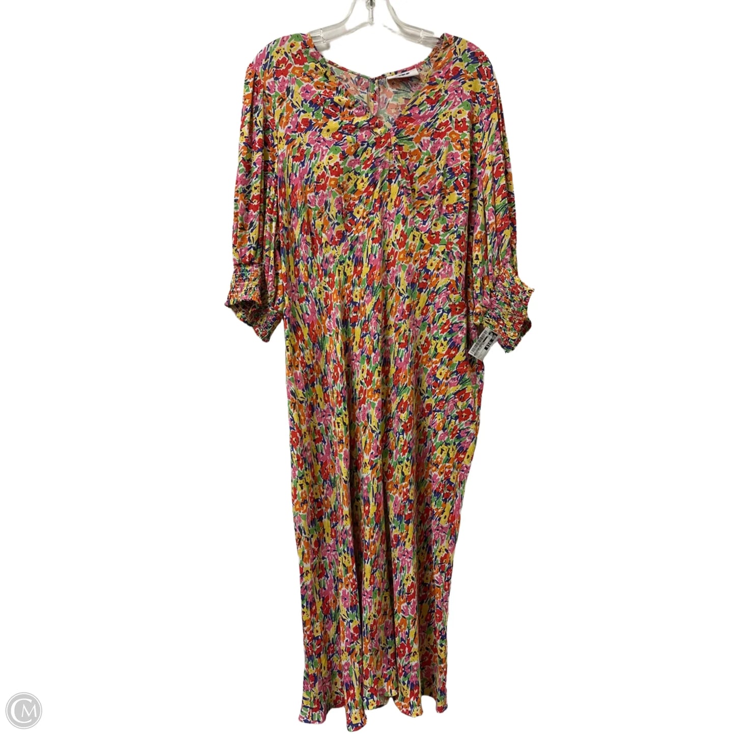 Dress Casual Maxi By Target-designer In Multi-colored, Size: L