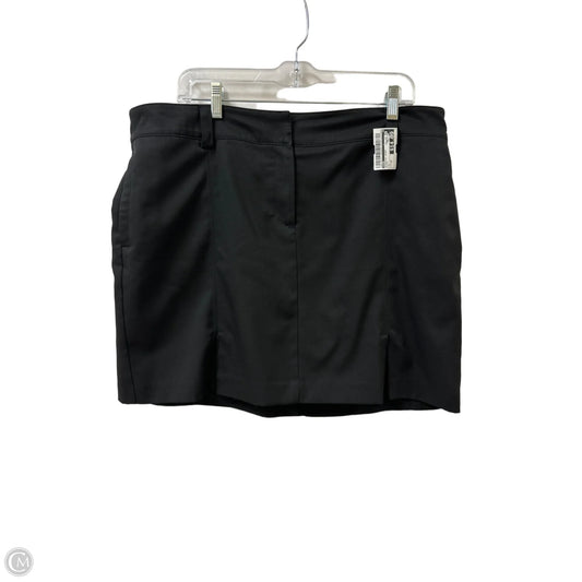 Athletic Skort By Izod In Black, Size: 14