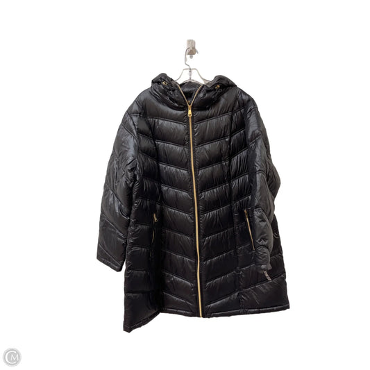 Coat Puffer & Quilted By Calvin Klein In Navy, Size: 2x