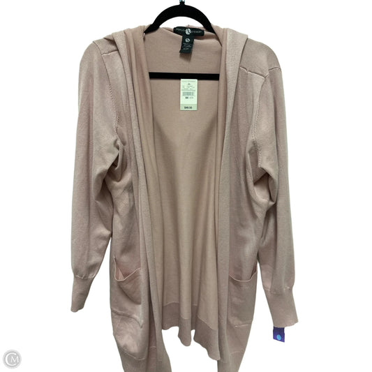 Sweater Cardigan By Ashley Stewart In Pink, Size: 3x