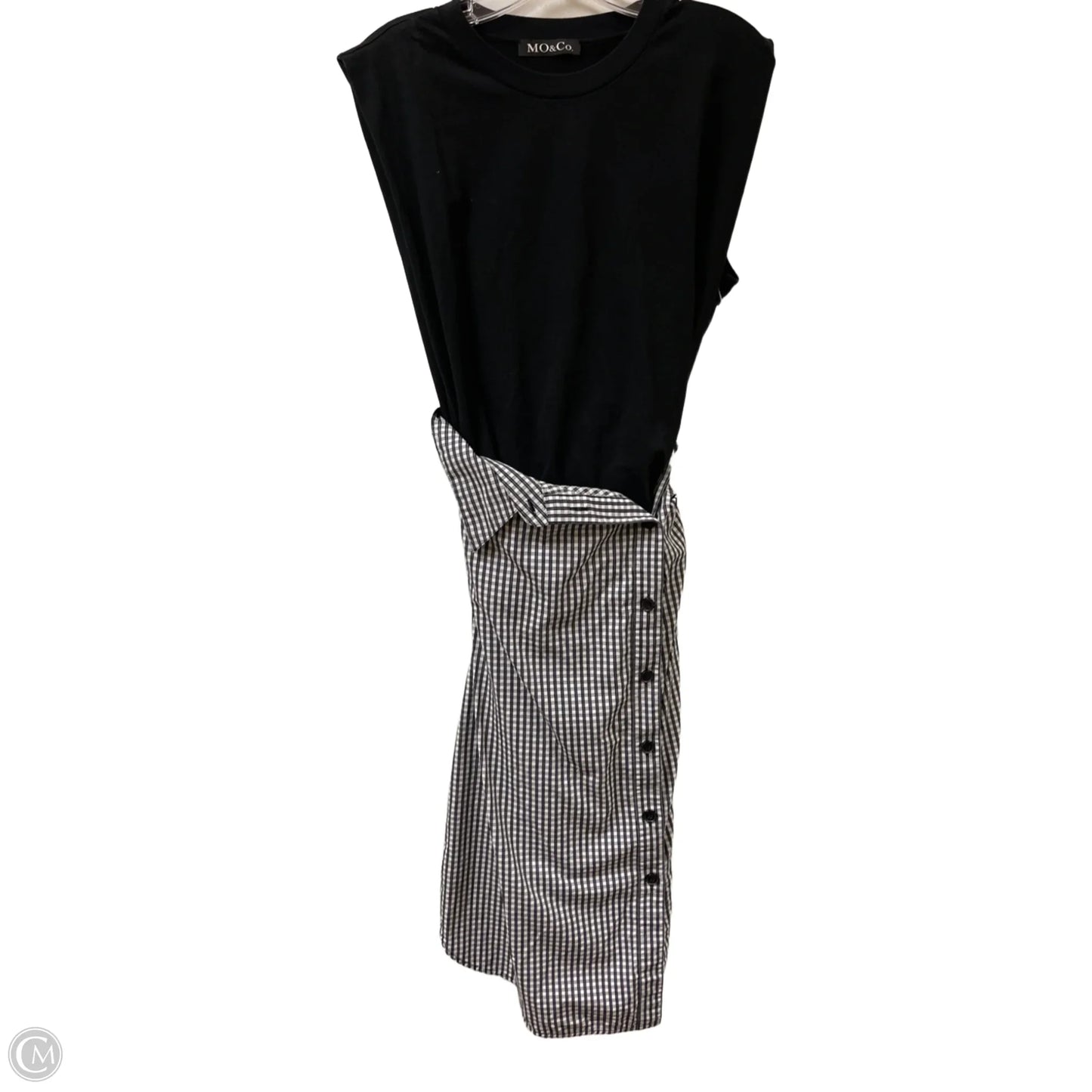 Dress Casual Maxi By Clothes Mentor In Black & White, Size: M