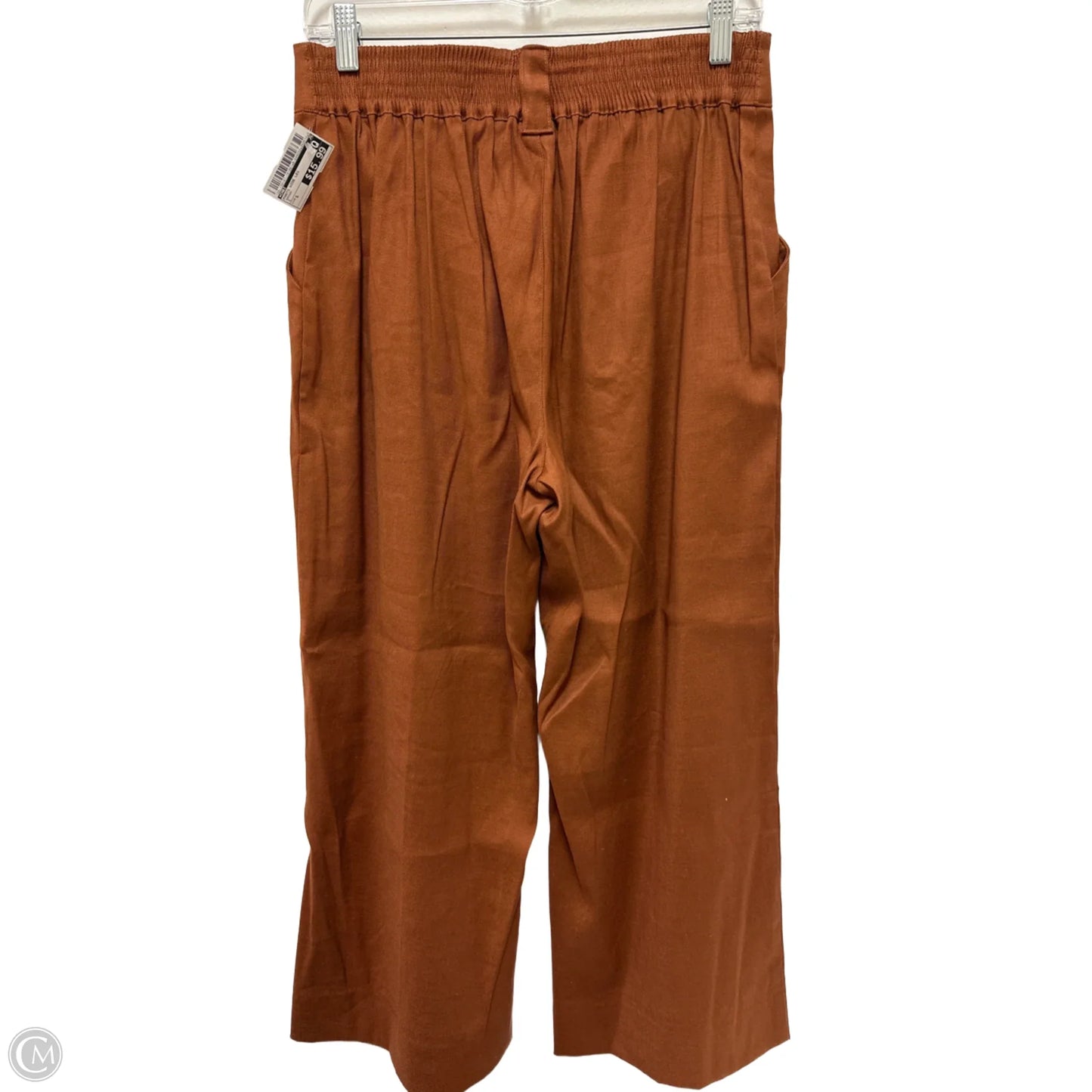 Pants Wide Leg By Cabi In Brown, Size: S