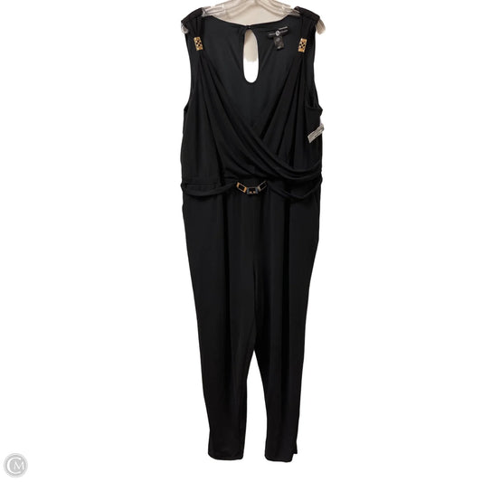 Jumpsuit By Ashley Stewart In Black, Size: 3x