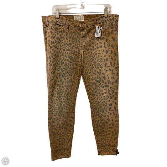 Pants Other By Current Elliott In Animal Print, Size: 14
