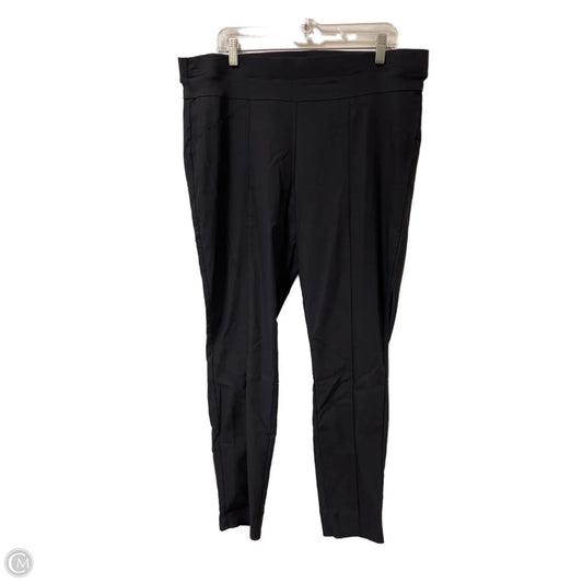 Pants Leggings By Simply Vera In Black, Size: 1x