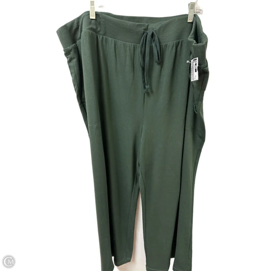 Pants Lounge By Terra & Sky In Green, Size: 4x