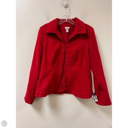 Coat Other By Chicos In Red, Size: M