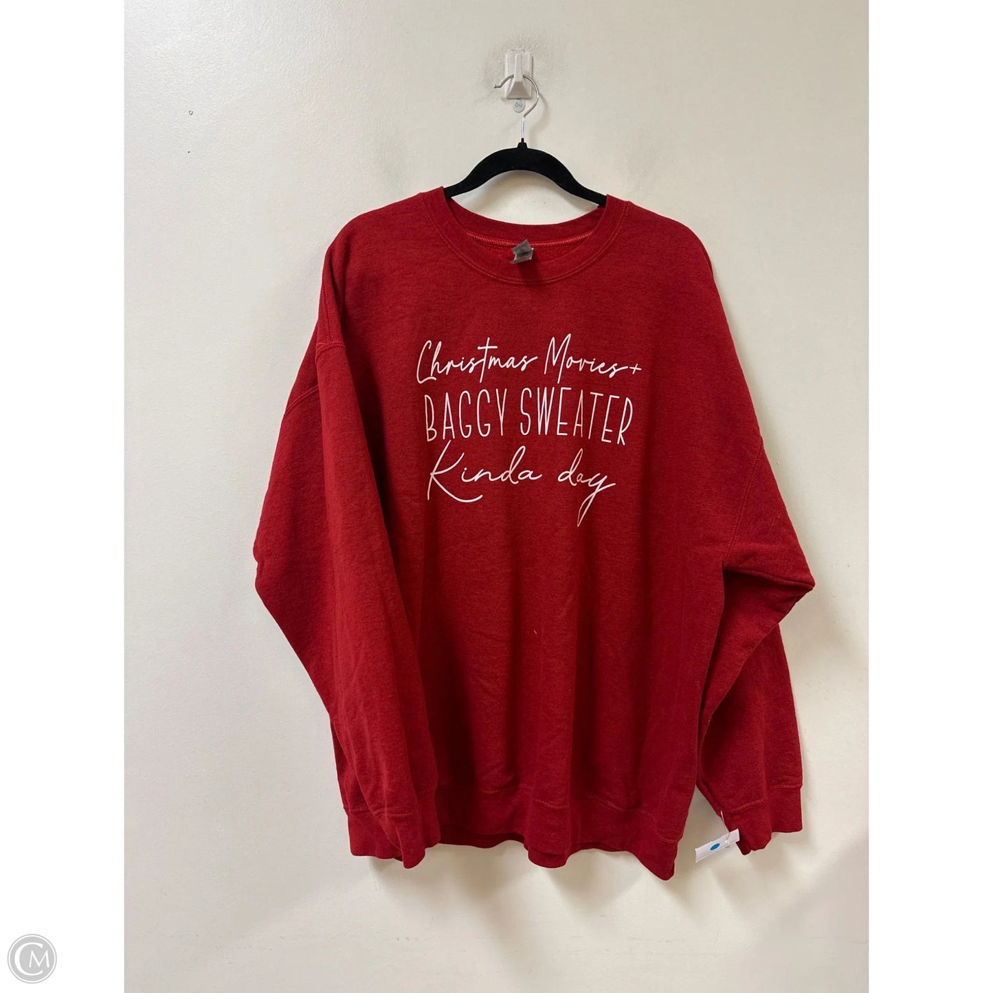 Sweater By Gildan In Red, Size: 2x