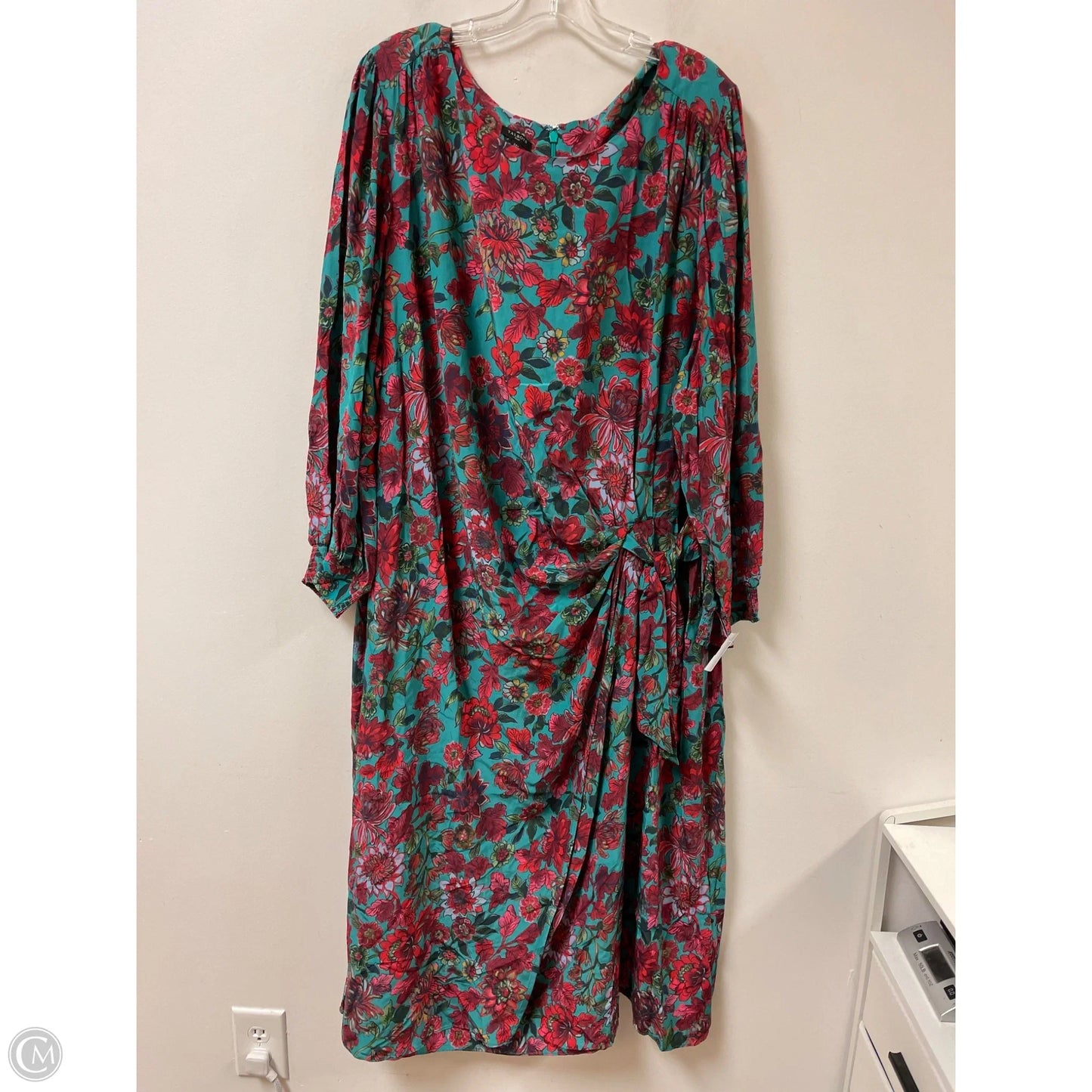 Dress Casual Maxi By Talbots In Teal, Size: 3x