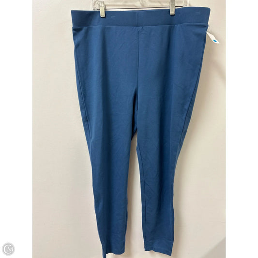 Pants Leggings By Talbots In Blue, Size: 3x